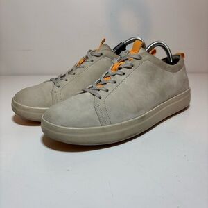 Vionic Women's Paisley NBK Trainers Nubuck Leather Taupe Orange Size 11